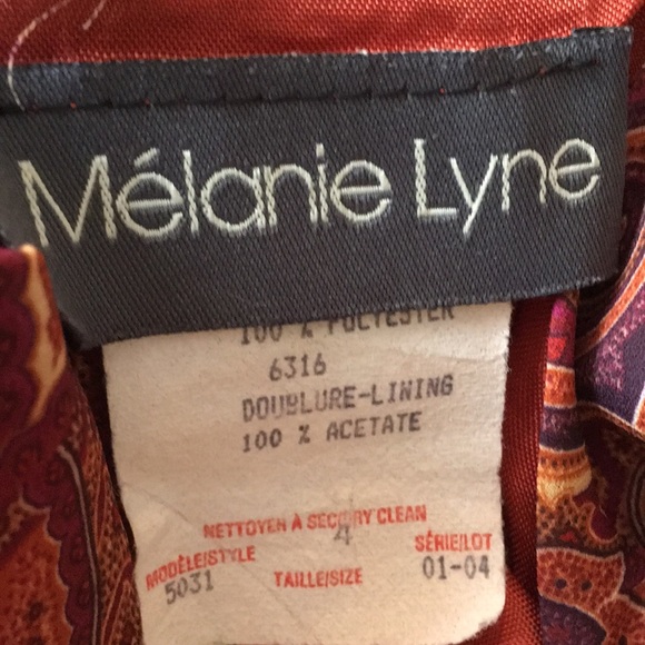 Orange Boho Long Maxi Dress S - Picture 4 of 5